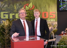 Father and son, Pieter and Andrew Westein of Green'05 showed their assortment of houseplants, bedding plants and phaleanopsis.